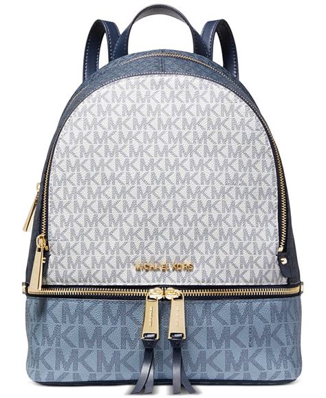 michael michael kors schwarz rhea zip lg shoulder bag leder|Rhea Medium Embellished Leather Backpack .